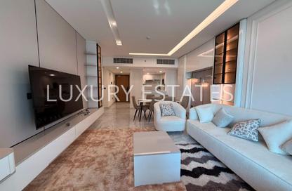 Apartment - 2 Bedrooms - 4 Bathrooms for rent in Marina Tower 02 - Marina District - Lusail