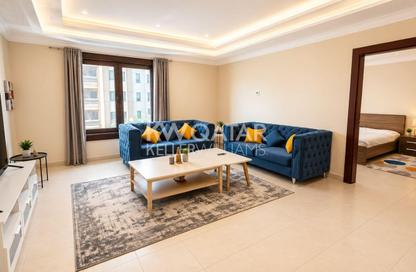 Apartment - 1 Bedroom - 2 Bathrooms for rent in West Porto Drive - Porto Arabia - The Pearl Island - Doha Apartment - 1 Bedroom - 2 Bathrooms for rent in West Porto Drive - Porto Arabia - The Pearl Island - Doha