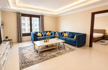 Apartment - 1 Bedroom - 2 Bathrooms for rent in West Porto Drive - Porto Arabia - The Pearl Island - Doha