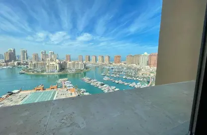 شقة - 1 حمام للايجار في طريق بورتو الشرقي - بورتو أرابيا - جزيرة اللؤلؤة - الدوحة