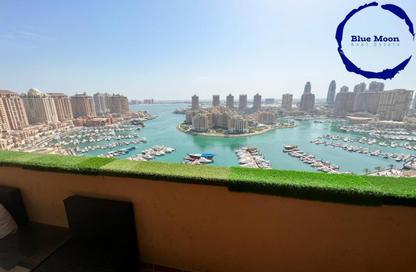 Apartment - 3 Bedrooms - 4 Bathrooms for rent in West Porto Drive - Porto Arabia - The Pearl Island - Doha