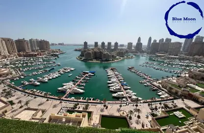 Apartment - 3 Bedrooms - 4 Bathrooms for rent in West Porto Drive - Porto Arabia - The Pearl Island - Doha