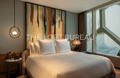 Apartment - 3 Bedrooms - 5 Bathrooms for rent in Rosewood Residences - Marina District - Lusail