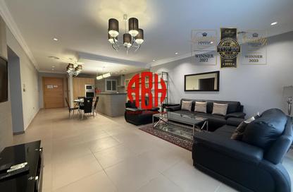 Apartment - 1 Bedroom - 2 Bathrooms for rent in Al Sadd Road - Al Sadd - Doha