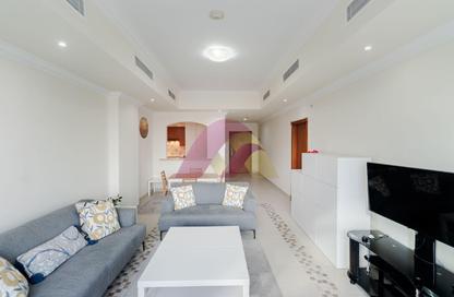 شقة - غرفة نوم - 2 حمامات للايجار في طريق بورتو الشرقي - بورتو أرابيا - جزيرة اللؤلؤة - الدوحة