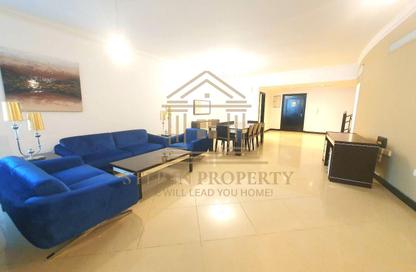 Duplex - 3 Bedrooms - 5 Bathrooms for rent in West Bay Tower - West Bay - West Bay - Doha