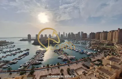 Apartment - 2 Bedrooms - 2 Bathrooms for rent in East Porto Drive - Porto Arabia - The Pearl Island - Doha