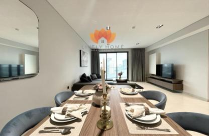 Apartment - 3 Bedrooms - 5 Bathrooms for rent in Lusail Marina Heights - Marina District - Lusail