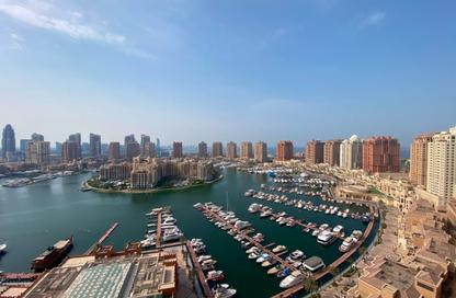 Apartment - 2 - 3 for rent in West Porto Drive - Porto Arabia - The Pearl Island - Doha