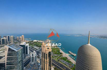 مساحات مكتبية - استوديو - 5 حمامات للايجار في برج وست باي - الخليج الجنوبي - الخليج الغربي - الدوحة