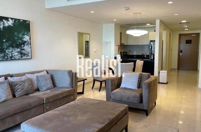 Apartment - 1 Bedroom - 2 Bathrooms for rent in Burj Al Marina - Marina District - Lusail Apartment - 1 Bedroom - 2 Bathrooms for rent in Burj Al Marina - Marina District - Lusail