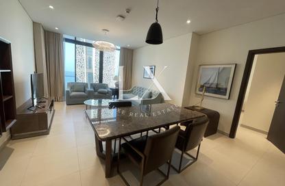 Apartment - 2 - 3 for rent in Lusail Marina Heights - Marina District - Lusail