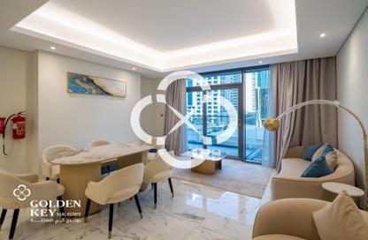 Apartment - 2 Bedrooms - 3 Bathrooms for rent in Lusail Residence - Marina District - Lusail