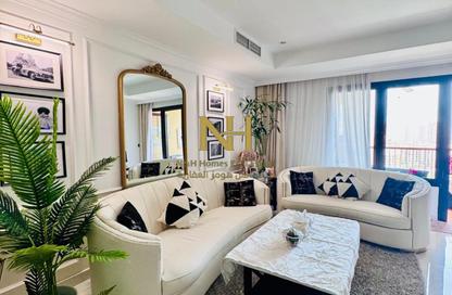 Apartment - 1 Bedroom - 2 Bathrooms for rent in West Porto Drive - Porto Arabia - The Pearl Island - Doha