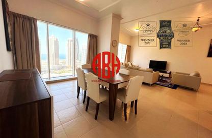 Apartment - 2 Bedrooms - 3 Bathrooms for rent in West Bay Tower - West Bay - West Bay - Doha