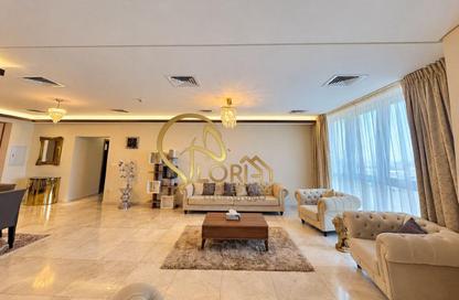 Apartment - 3 - 4 for rent in Zig Zag Tower B - Zig Zag Towers - West Bay - Doha