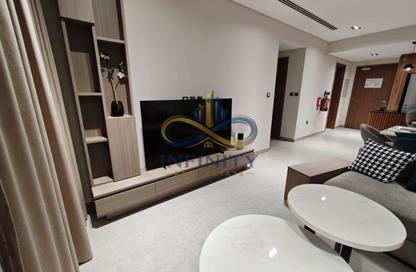 Apartment - 1 Bedroom - 2 Bathrooms for rent in Lusail Marina Heights - Marina District - Lusail