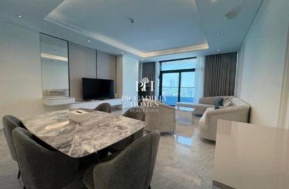 Apartment - 2 Bedrooms - 3 Bathrooms for rent in Lusail Marina Heights - Marina District - Lusail