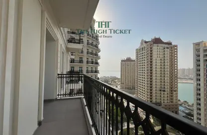 Apartment - 1 Bedroom - 2 Bathrooms for rent in The Pearl Island - Doha