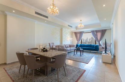 Apartment - 2 - 3 for rent in West Porto Drive - Porto Arabia - The Pearl Island - Doha