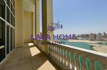 Penthouse - 4 Bedrooms - 6 Bathrooms for rent in Viva East - Viva Bahriyah - The Pearl Island - Doha