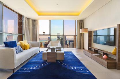 Apartment - 2 Bedrooms - 2 Bathrooms for rent in West Bay Tower - West Bay - West Bay - Doha