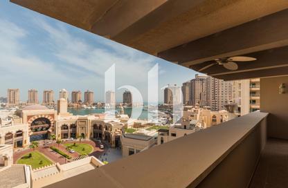 Apartment - 3 Bedrooms - 5 Bathrooms for rent in East Porto Drive - Porto Arabia - The Pearl Island - Doha