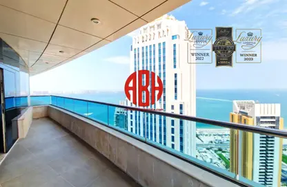 Apartment - 3 Bedrooms - 5 Bathrooms for rent in West Bay Tower - West Bay - West Bay - Doha