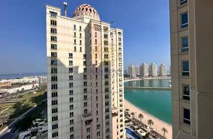 Apartment - 1 Bedroom - 2 Bathrooms for rent in Viva East - Viva Bahriyah - The Pearl Island - Doha