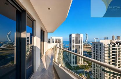 Apartment - 2 Bedrooms - 3 Bathrooms for rent in Lusail Marina Heights - Marina District - Lusail Apartment - 2 Bedrooms - 3 Bathrooms for rent in Lusail Marina Heights - Marina District - Lusail