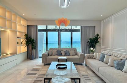 Apartment - 2 Bedrooms - 3 Bathrooms for rent in Seef Lusail Tower 1 - Seef Lusail - Lusail City - Lusail