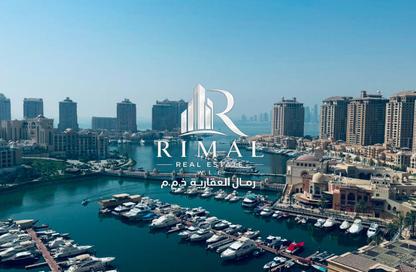 Apartment - 2 Bedrooms - 3 Bathrooms for sale in East Porto Drive - Porto Arabia - The Pearl Island - Doha