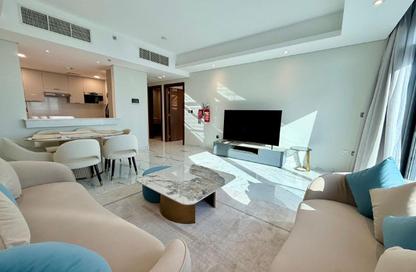 Apartment - 1 Bedroom - 2 Bathrooms for rent in Marina Residences 195 - Marina District - Lusail Apartment - 1 Bedroom - 2 Bathrooms for rent in Marina Residences 195 - Marina District - Lusail