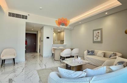 Apartment - 2 Bedrooms - 3 Bathrooms for rent in Lusail Marina Heights - Marina District - Lusail