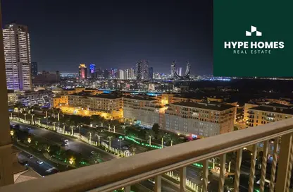 Apartment - 1 Bedroom - 2 Bathrooms for sale in Tower 13 - Porto Arabia - The Pearl Island - Doha