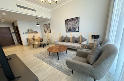 Apartment - 1 Bedroom - 2 Bathrooms for rent in Lusail Marina Heights - Marina District - Lusail