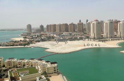 Apartment - Studio - 1 Bathroom for rent in Viva West - Viva Bahriyah - The Pearl Island - Doha