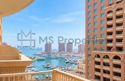 Apartment - 1 - 2 for rent in East Porto Drive - Porto Arabia - The Pearl Island - Doha