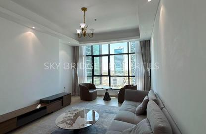 Apartment - 2 - 2 for rent in Lusail Marina Heights - Marina District - Lusail