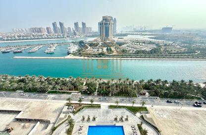 Apartment - 3 Bedrooms - 5 Bathrooms for rent in Lusail Marina Heights - Marina District - Lusail