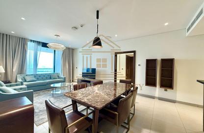 Apartment - 3 Bedrooms - 5 Bathrooms for rent in Lusail Marina Heights - Marina District - Lusail