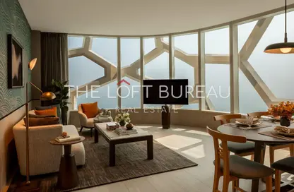 Apartment - 3 Bedrooms - 5 Bathrooms for rent in Rosewood Residences - Marina District - Lusail