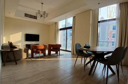 Apartment - 1 Bedroom - 2 Bathrooms for rent in The Pearl Island - Doha Apartment - 1 Bedroom - 2 Bathrooms for rent in The Pearl Island - Doha