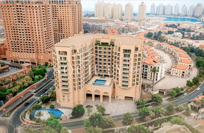 Apartment - 2 Bedrooms - 3 Bathrooms for sale in East Porto Drive - Porto Arabia - The Pearl Island - Doha