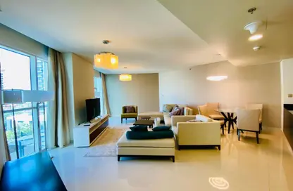 شقة - غرفة نوم - 2 حمامات للايجار في برج داماك مارينا - منطقة المارينا - الوسيل