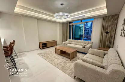 شقة - غرفة نوم - 2 حمامات للايجار في كريستال ريزيدنس - جزيرة جيوان - جزيرة اللؤلؤة - الدوحة