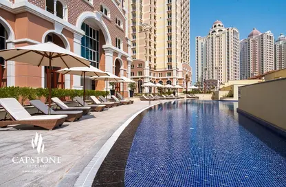 Apartment - 1 Bedroom - 2 Bathrooms for rent in Viva East - Viva Bahriyah - The Pearl Island - Doha