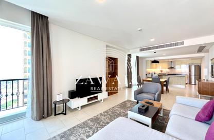 Apartment - 1 Bedroom - 2 Bathrooms for rent in Viva West - Viva Bahriyah - The Pearl Island - Doha