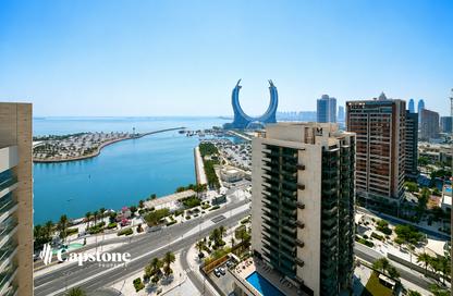 Apartment - 2 Bedrooms - 3 Bathrooms for rent in Lusail Residence - Marina District - Lusail