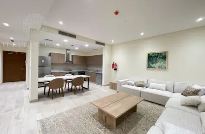 شقة - غرفة نوم - 2 حمامات للايجار في شقق جاردينو - جزيرة اللؤلؤة - الدوحة